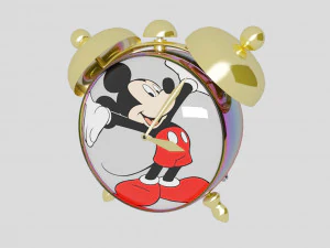 Despertador MICKEY Modelo 3D
