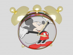 Alarm clock MICKEY Modelo 3D