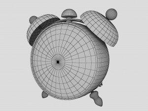 Alarm clock MICKEY Modelo 3D