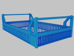 Fruit boxes 3D Model