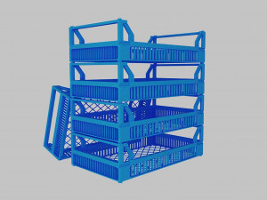 Fruit boxes 3D Модель