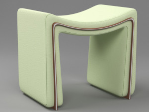 Coffee table with chair 3D Model