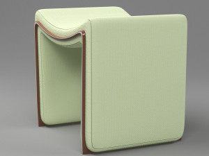 Coffee table with chair 3D Model