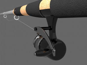 Souvenir gift set for fishing 3D Model
