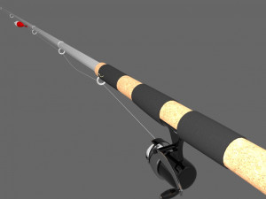 Souvenir gift set for fishing 3D Model