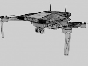 Quadcopter Modèle 3D
