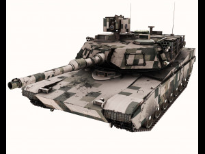 Abrams 3D Model