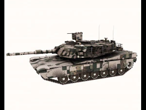 Abrams Modelo 3D