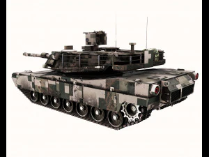 Abrams Modelo 3D