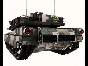 Abrams Modelo 3D