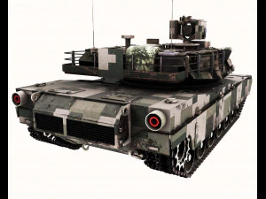Abrams Modelo 3D