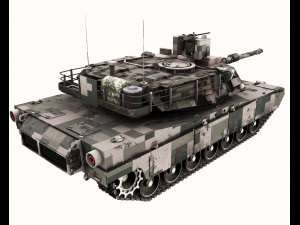 Abrams Modèle 3D