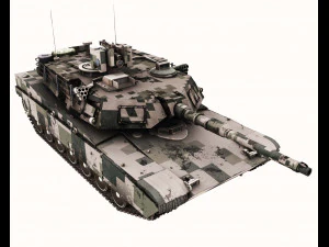 Abrams Modelo 3D