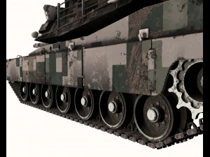 Abrams Modelo 3D