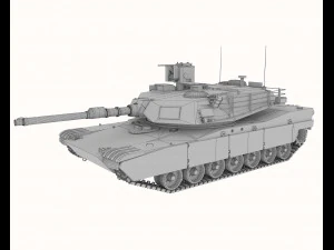 Abrams Modelo 3D