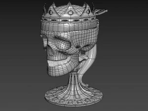 Mug-SKULL 3D Print Model