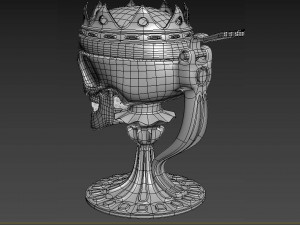 Mug-SKULL 3D प्रिंट मॉडल
