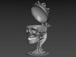 Mug-SKULL 3D प्रिंट मॉडल
