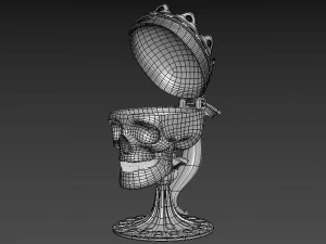 Mug-SKULL 3D Print Model