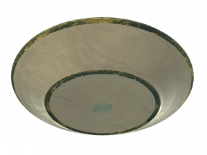 Cup with a ship Model 3D