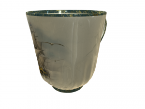 Cup with a ship Model 3D