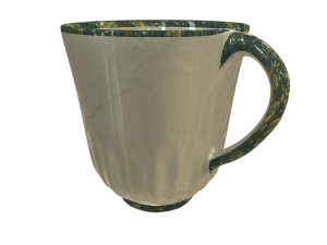 Cup with a ship Model 3D