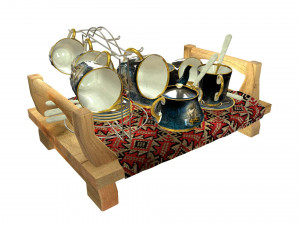 Tea Set 3D Модель