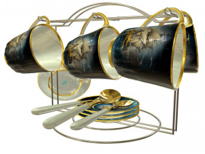 Tea Set 3D Модель