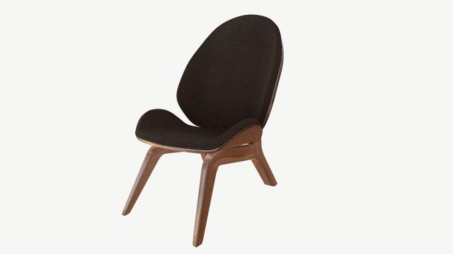 Armchair 3D 模型 .c4d .max .obj .3ds .fbx .stl .blend 