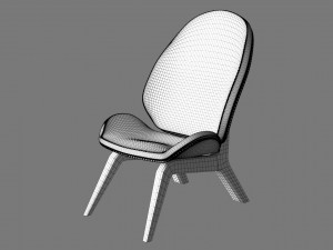 Armchair 3D 模型