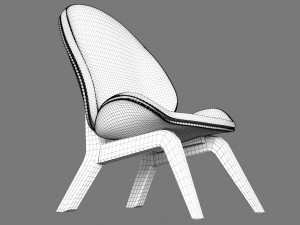 Armchair 3D 模型