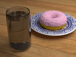 Donuts 3D Modell