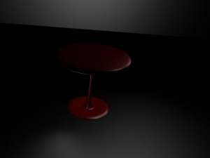 table Modello 3D