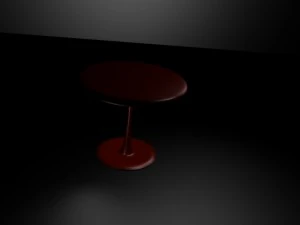 मेज़ 3D मॉडल