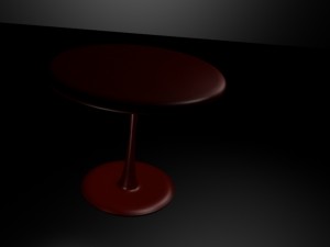 table Modelo 3D