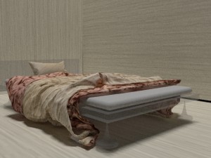 bed Modello 3D