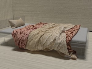 bed 3D 모델