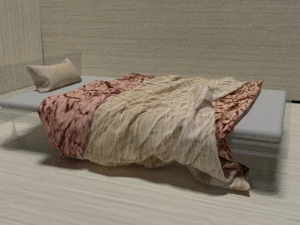 बिस्तर 3D मॉडल
