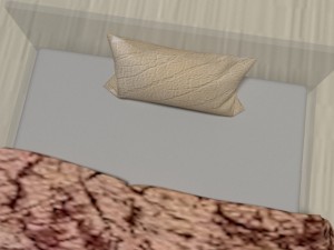 bed 3D 모델