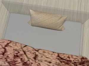 बिस्तर 3D मॉडल