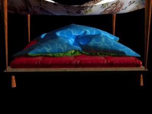 bed Modello 3D
