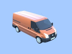fordtranzit Modello 3D