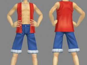 luffy and chopper 3d character 3D 模型