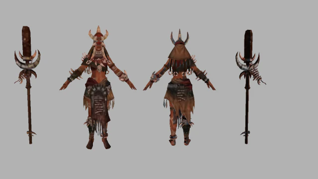 character 3d boss 3d max obj 3D Model .c4d .max .obj .3ds .fbx .stl .blend 