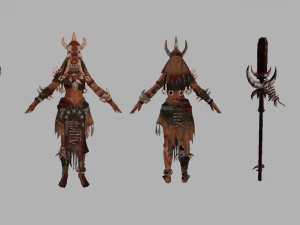 キャラクター3Dモデル - ボス3Dモデル - 最大オブジェクト 3Dモデル