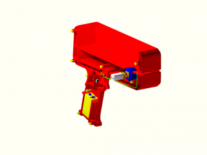 cashcanon moneygun 3D 모델