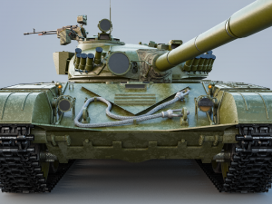 tank t 72 Model 3D