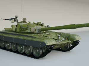 tank t 72 Model 3D
