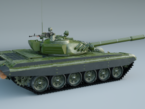 tank t 72 Model 3D