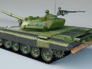 tank t 72 Model 3D